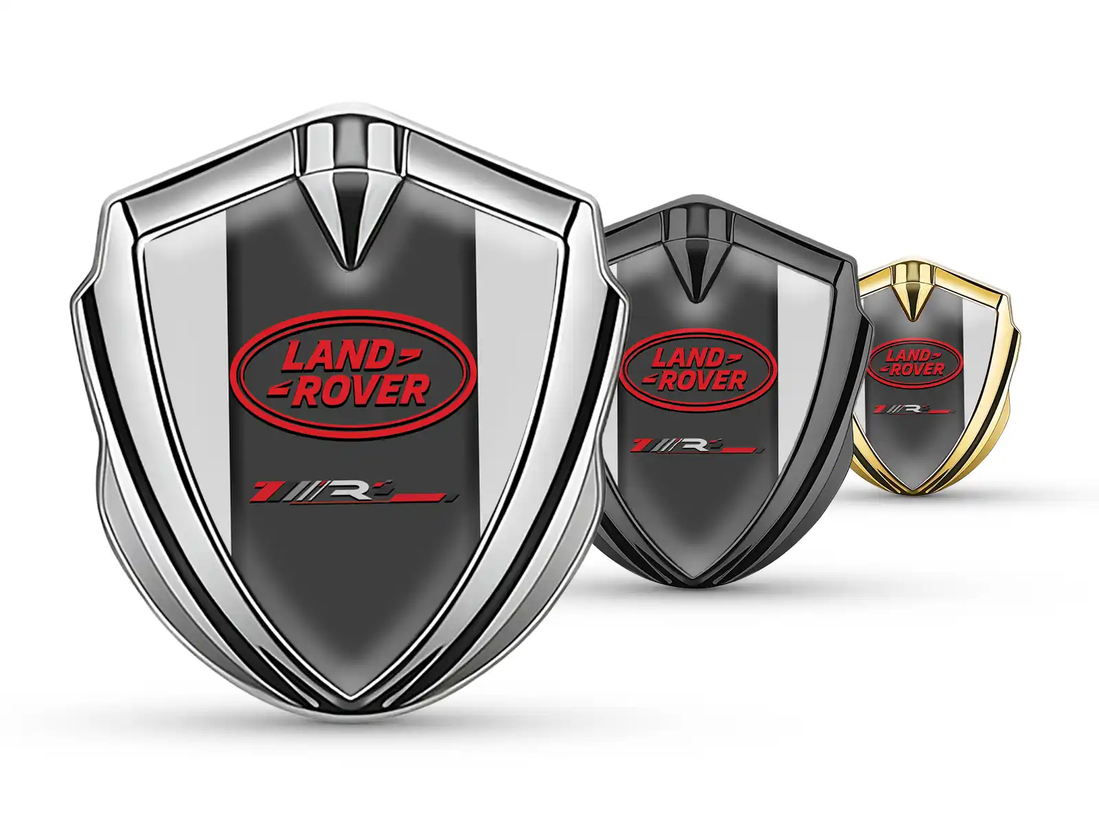 Land Rover 3d Emblema Insignia Aspecto Moderno Alta Gama 3D Estilo